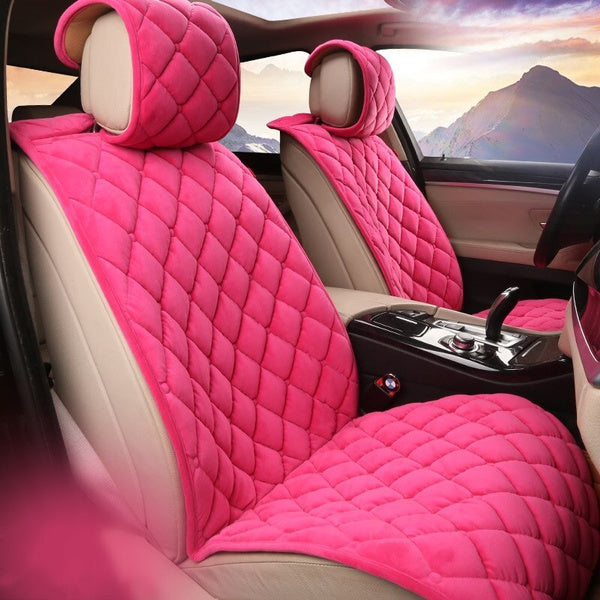 AUTO PLUS Universal Schalter Stoff Rosa Auto Sitzbezüge Airbag Kompatibel  Atmungsaktive Sommer Sitzbezüge Fit Meisten Auto SUV Lkw Van - AliExpress